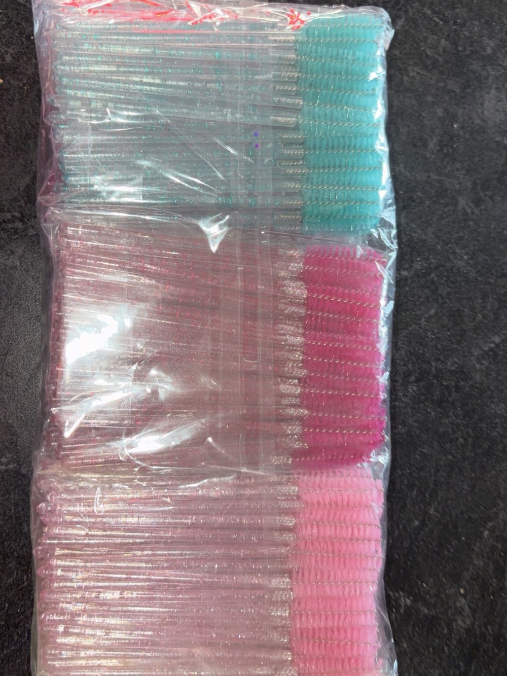 Over 400 single use makeup spools/ mascara brushes : brand new